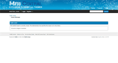 Desktop Screenshot of mybbcentral.com
