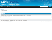 Tablet Screenshot of mybbcentral.com